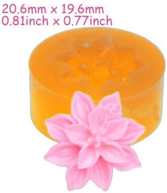 Miniatura 5 de Molde Silicona 6 Estilos Molde de Flores Molde de Fondant Moldes de Arcilla Moldes de Girasol y Clavel y Plumeria Sugarcraft Candy Chocolate Resina