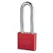 American Lock A1307RED, 1307 Series Aluminum Padlock - Keyed Different (Pack of 12 pcs)