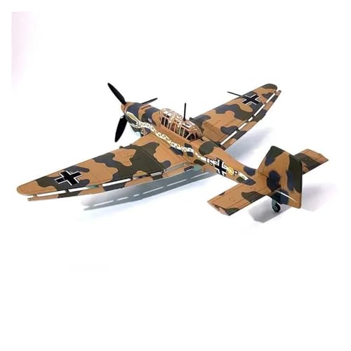 Stuka JU-87 avion miniature 1/72 réplique de chasse militaire pour décorer un bureau d'historien
