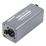 WisWinDa Pro X102-1S 1/4 6.35 TRS/TS/XLR Multi-Purpose Hum Eliminator Box Microphone and Audio Player Ground Loop Noise Isolator HiFi Stereo Noise Filter for Different Audio Using Systems