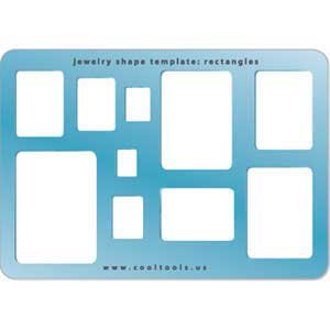 Cool Tools - Jewelry Shape Template - Rectangles