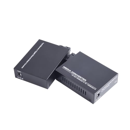 Convertisseur Gigabit monomode 1 fibre fibre optique vers RJ45 Ethernet