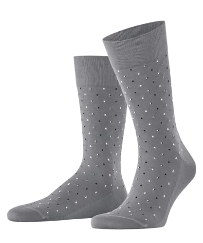 FALKE Herren Socken Cool 24/7 M So Baumwolle einfarbig 1 Paar, Grau Silver 3290 Perfect Tie, 41-42