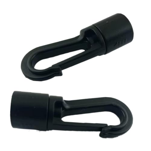 GOOHOCHY Versatile Travel Gear 10pcs Plastic Hooks Swivel Snap Trigger Clips for Tent Backpack Rotate Bag Strap