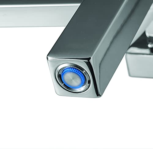 Warmlyyours Tw-Sr08Ps-Hp 8-Bar Sierra Electric Heated Bath Towel Warmer Rack, Dual Connection, Hardwired And Plug-In, Wallmountable, Programmable Timer, Stainless Steel, Polished Stainless #TOP4
