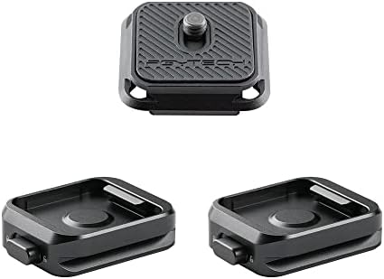 PGYTECH Quick Release Plate +Adapter w/Arca Swiss Clamp Camera Mount for Sony/Nikon/Fuji/DJI Quick Setup Mount with Tripods Adapter