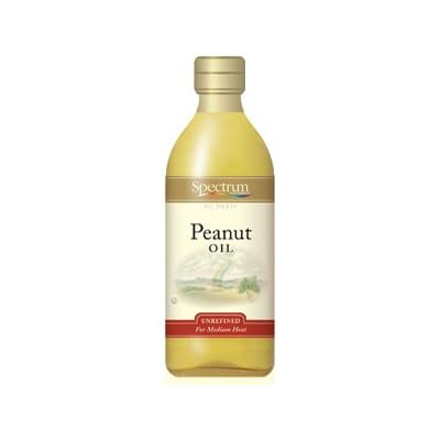 Spectrum Naturals Unrefined Peanut Oil 36x 16 Oz