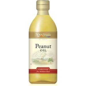 Spectrum Naturals Unrefined Peanut Oil 48x 16 Oz