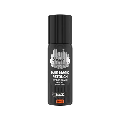 The Shave Factory Magic Retouch Spray 100 ml (paquete de 1, negro)