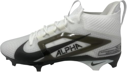 Image of Nike Alpha Menace 4 Elite Football Cleats (FD7036-600, University Red /Team Red /Black /White)