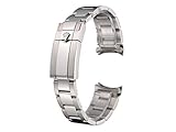 Rolex New 20mm Solid Stainless Steel Submariner Watch Strap Band For Rolex 116613lb