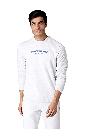 Image of Red Tape Men's Cotton Crew Neck Sweatshirt