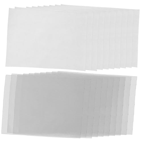 CIMAXIC Handmade Paper Craft Supply 10 Pack Mesh Paper Making Cloth Replacement Pad Mesh Fabric