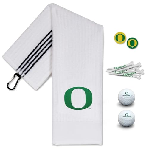Team Effort Oregon Ducks Golf Gift Set