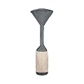 Modern Leisure Renaissance Ultralite Stand-Up Patio Heater Cover - Weather-Resistant Fabric - Heavy-Duty Outdoor Furniture Protection - 32" D (Top) x 18.5" D (Bottom) x 95" H - Gray