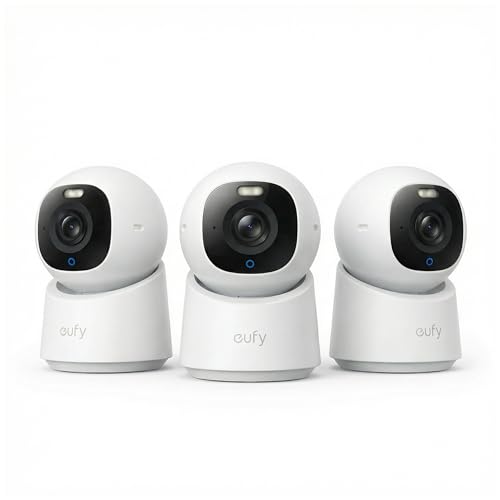 Amazon.com: eufy Security Indoor Cam E30 (3-Pack),4K Pet/Baby