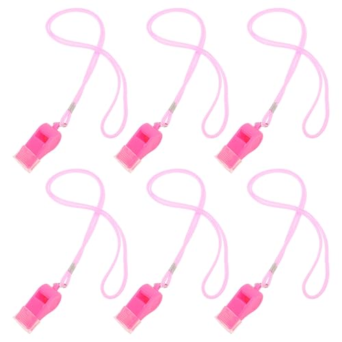 Silbatos Deportivos Rosas GANAZONO 6 pzas miniatura 1