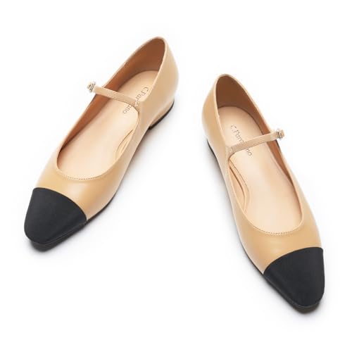 Image of C.Paravano Mary Jane | Women's Flats | Ballet Flats | Mary Jane Shoes | Dressy Flats