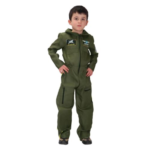 Disfraz piloto de combate para niños Dressy Daisy miniatura 6