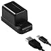Camcorder Video Digital Camera Travel Charger and 3.7V 2500mAh NP-FV5 Plus Li-ion Rechargeable Battery（NP-FV5 Plus Battery Charger）