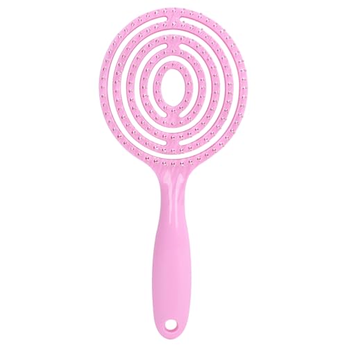 Detanglers Brush, Round Blow Styling Hair Comb, Fast-Dry Air Cushion Design, Anti-Static Massage Bristles, Made of Excellent ABS, PP Material, 8.86x3.74x1.38in