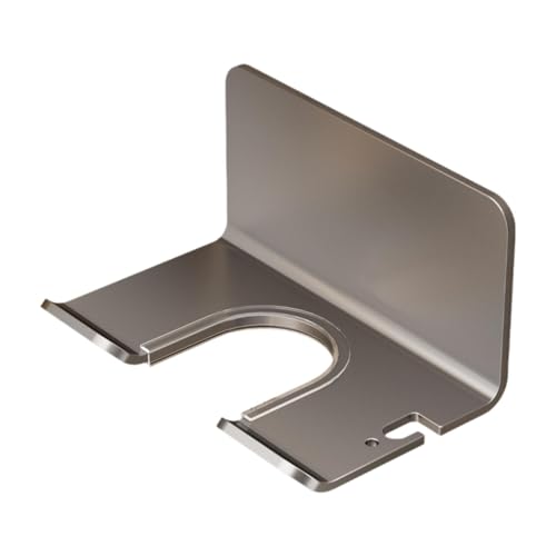 Amagogo Soporte para Secador de Pelo, Soporte para Secador de Pelo, Estante de Almacenamiento Multiusos para Colgar en La Pared, para Baño, Hotel, Armario de