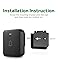 AVANTEK Wireless Door Bell, BA-11 Waterproof Battery Operated Doorbell Chime Operating at 1000 Feet, Portable Door Chime kit with 52 Melodies, 5 Volume Levels, and CD Quality Sound