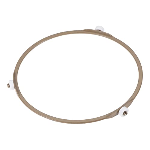 sourcing map Microwave Oven Glass Turntable Support Circle Fittings Roller Bracket Light Brown for 31.5cm Diameter Y Shape Glass Plate
