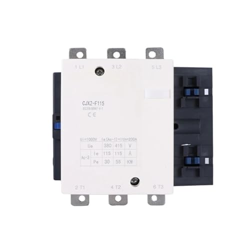 Contactor de CA LC1-F trifásico de 115A para automatización industrial y cuadros eléctricos