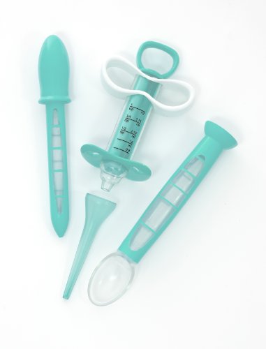 Summer Medicine Dispenser Kit, Teal/White