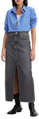 Jupe Levi's Ankle Column Femme en denim premium aux finitions authentiques