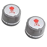 Weber Summit Series Gas Grill Main Burner Gas Control 2 Pack Knob 91537