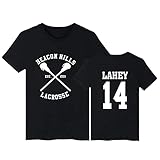Camiseta Teen Wolf, unisex, muy adecuada para la vida diaria, deportes recreativos, street style, senderismo, vacaciones, club party, etc.
