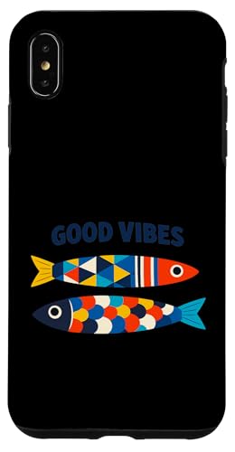 Good Vibes �J���t���t�B�b�V���v�����g �X�}�z�P�[�X iPhone XS Max �p