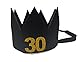 Geburtstagskrone 30 Jahre Prinzessin Krönchen Schwarz Party Rosen Bestseller Dekoschmuck Dreißig Feier Kostüm
