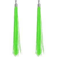 Boland - Pendientes neón de festival, 20 cm, brillan con luz