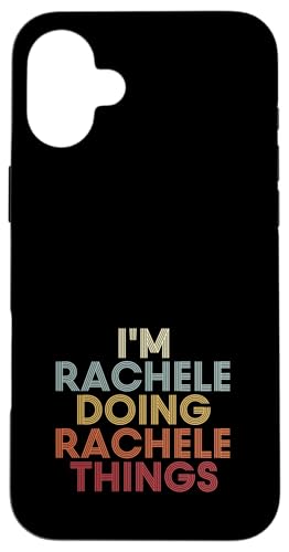 Rachele Name Rachele Personalized Name First Given �X�}�z�P�[�X iPhone 16 Plus �p