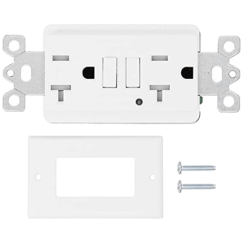 GFCI Outlet Receptacle AC 125V ETL Certified LD 3008B -