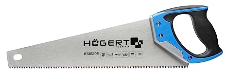 Högert Technik - Handsäge Fuchsschwanzsäge 400 mm, 7 TPI - Fuchsschwanz Säge für Grobsägen von Holz und Spanplatten - Handsäge Holz