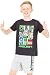 Jungen Minecraft Schlafanzug Spielanzug Kurz, Schwarz , 12-13 Jahre
