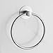 Besteffie Adhesive Towel Ring Wall Mount Hand Towel Ring Self Adhesive Towel Hanger Premium SUS304 Stainless Steel Rustproof Brushed Nickel, Kitchen, Bathroom Hand Towel Holder