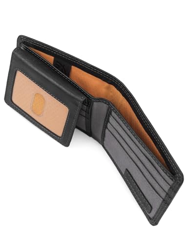 Timberland PRO Men's Leather RFID Wallet with Removable Flip Pocket Card Carrier4