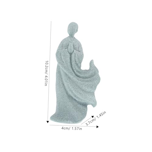Bonsaï Zen avec Statue de Bouddha pour Décoration de Bureau Calme - 2