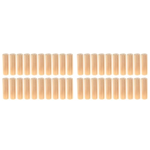 Soporte para tarjetas de visita de madera de estilo clásico y elegante PRETYZOOM 40 uds