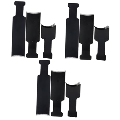 Gogogmee 3sets Hair Coloring Comb Hair Brush Tool Set Hairdressing Tint Brush 3pcs*3