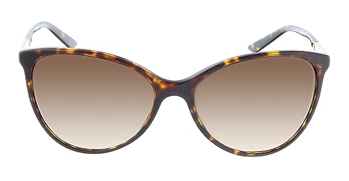 Versace VE 4260 108/13 Havana Plastic Cat Eye Sunglasses Brown Gradient Lens2