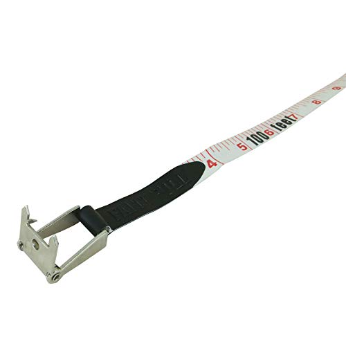 Faithfull Werkzeuge faitmfg30of 30 m/100 ft offener Rahmen ABS Fiberglas lang Tape – Blau