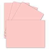Couleur : rose - Papier entièrement teinté dans la masse - Convient pour écrire et imprimer