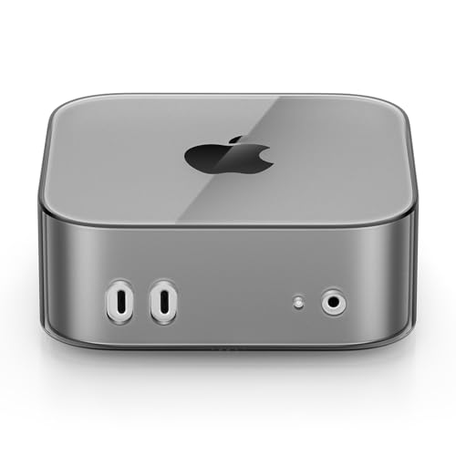 Mac mini M4用ORICO TPUケース、保護カバー、高精度フィットスリーブ、スリムシェルデザイン、360°全方位保護＆効率的な放熱、アンチスクラッチ、透明、TP24-1