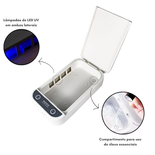 Esterilizador Luz Ultravioleta Uv Objetos Celular Alicate